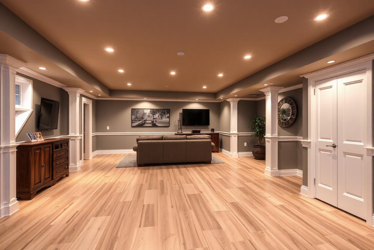 Basement Remodeling project