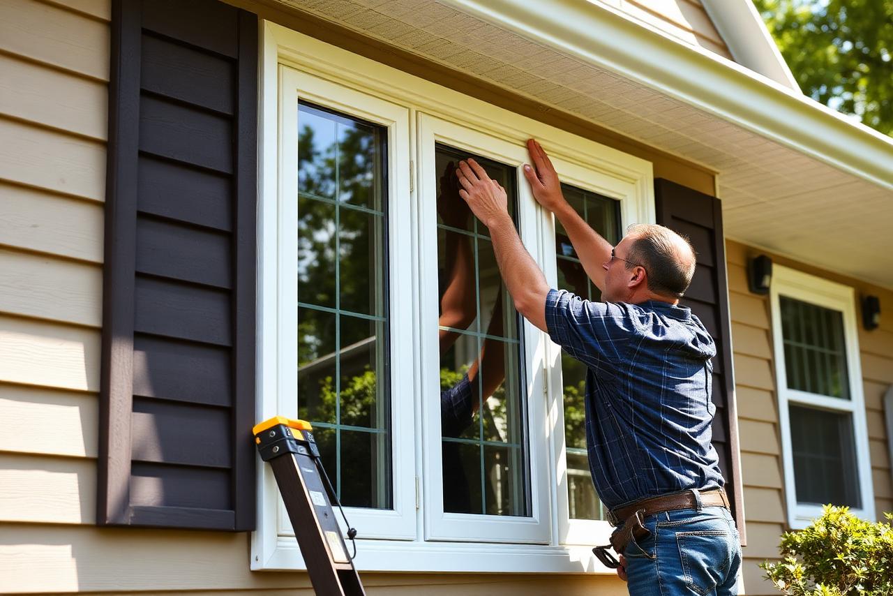 Windows project on an American home